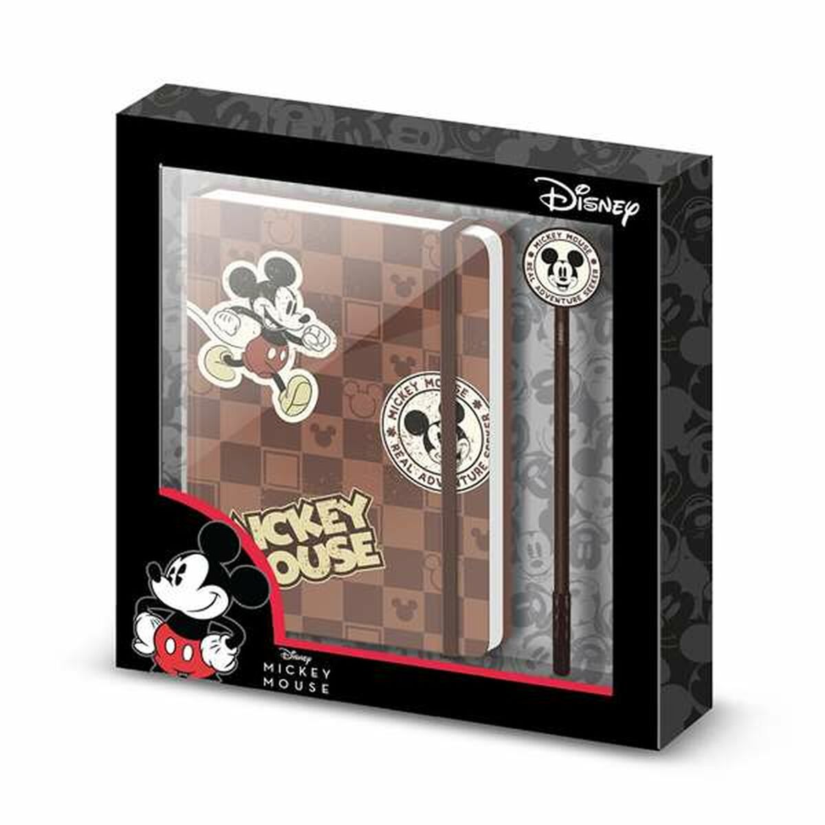 Agenda med tillbehör Mickey Mouse