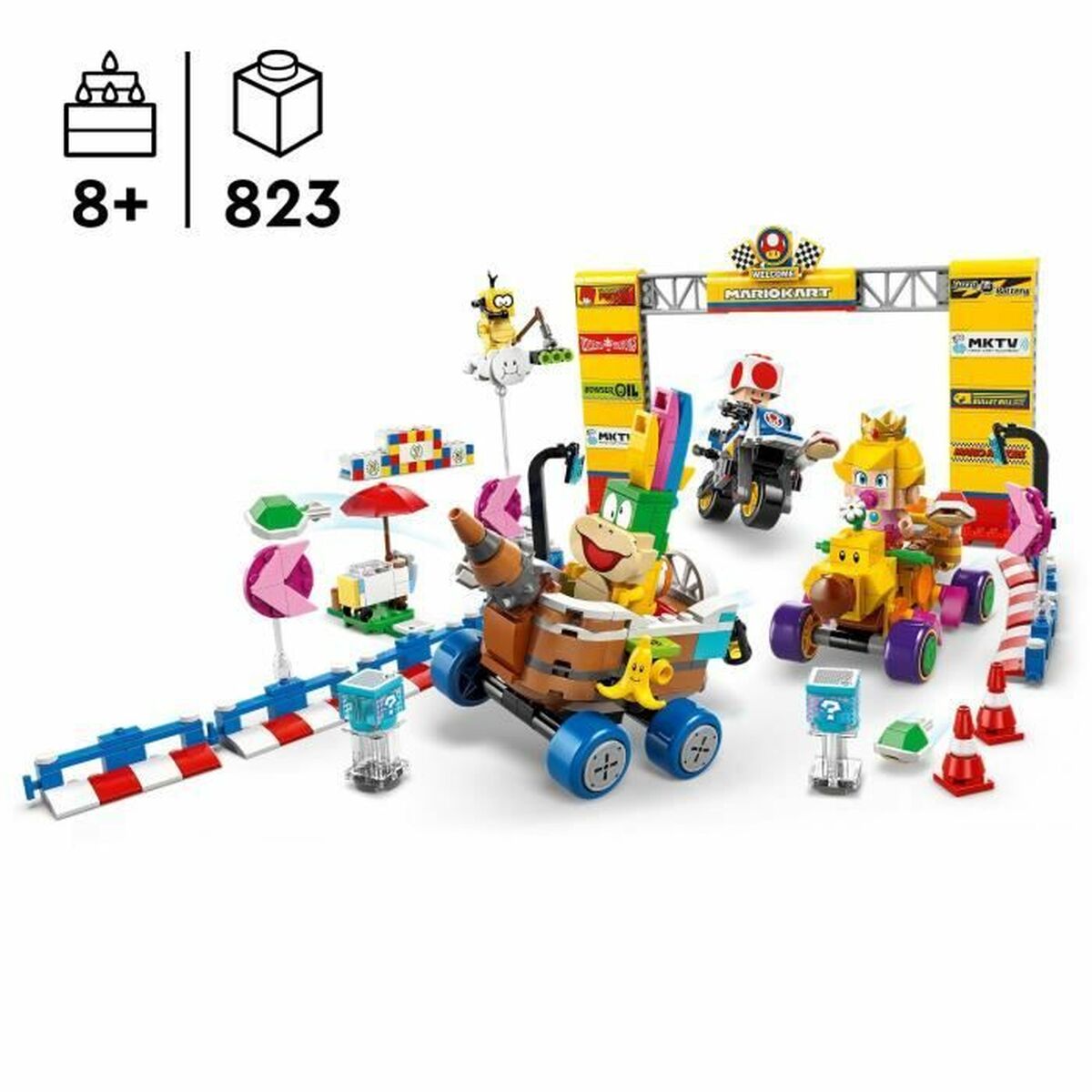 Byggsats Lego Super Mario 72036 Mario Kart - 2