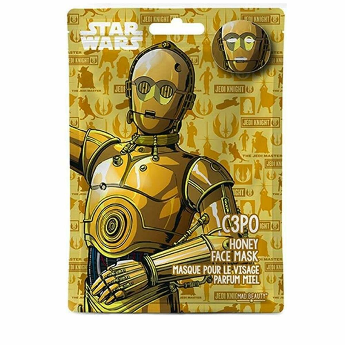 Ansiktsmask Mad Beauty Star Wars C3PO Honung (25 ml)