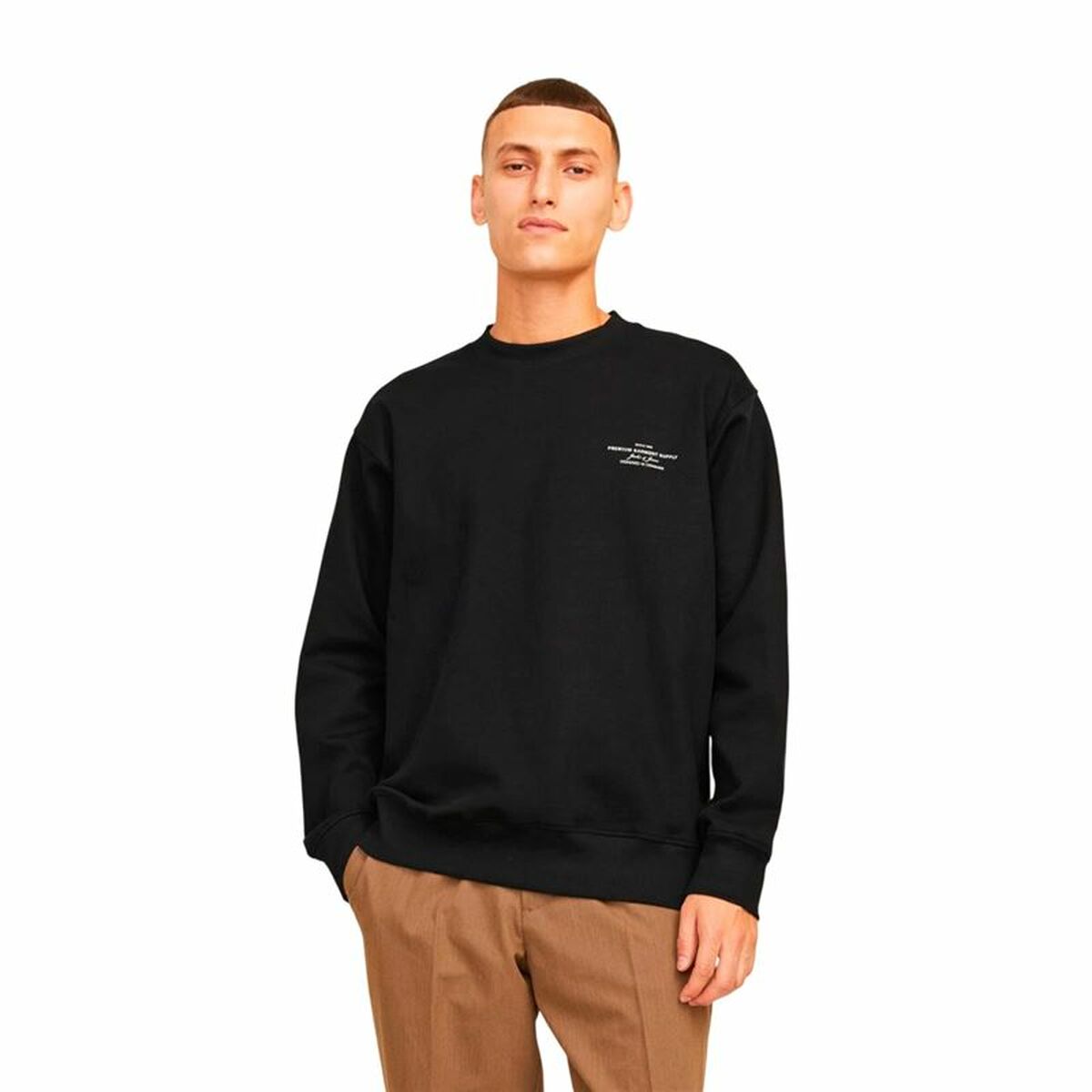 Tröja utan huva Herr Jack & Jones Jprblachad Branding - 2