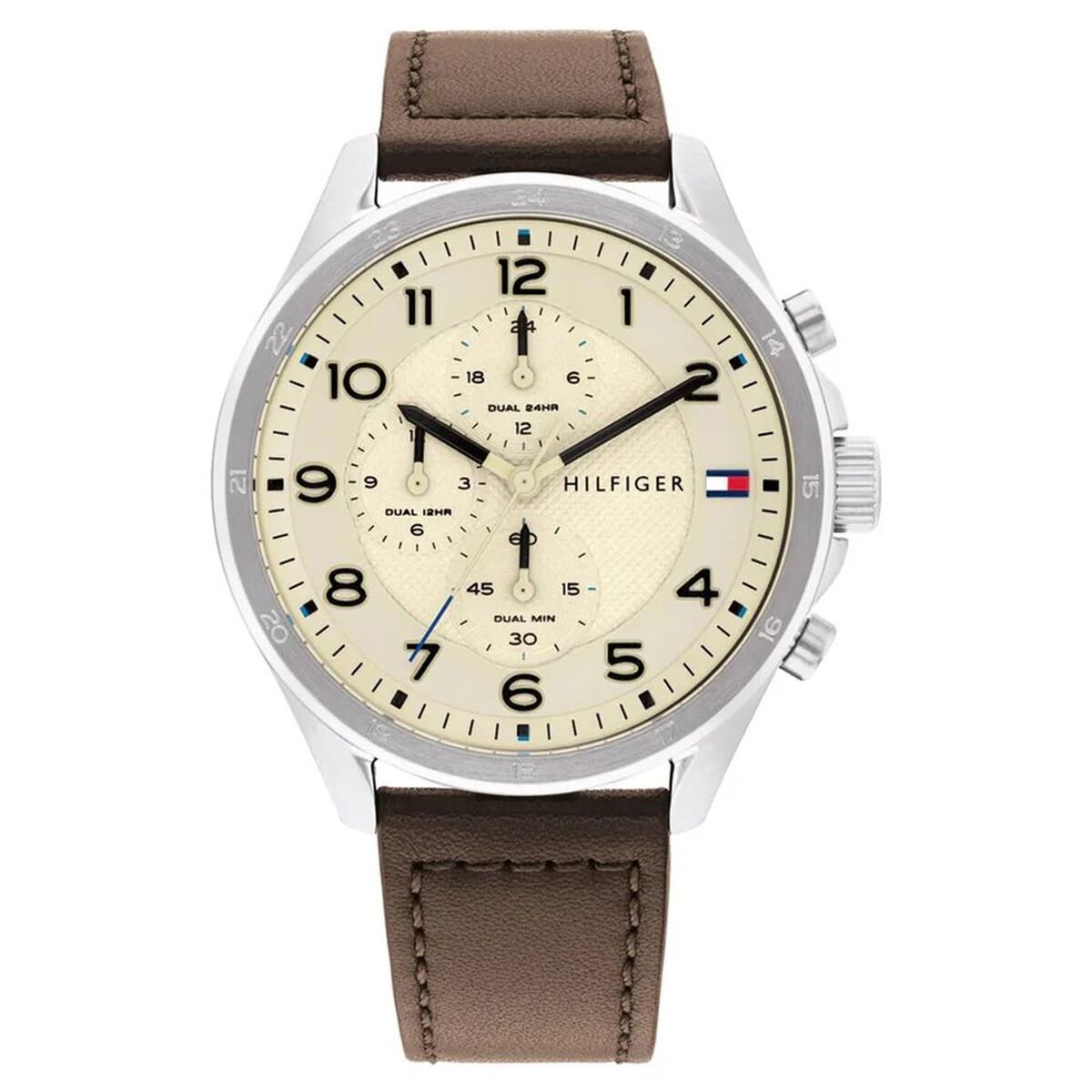 Herrklocka Tommy Hilfiger Silvrig (Ø 45 mm)