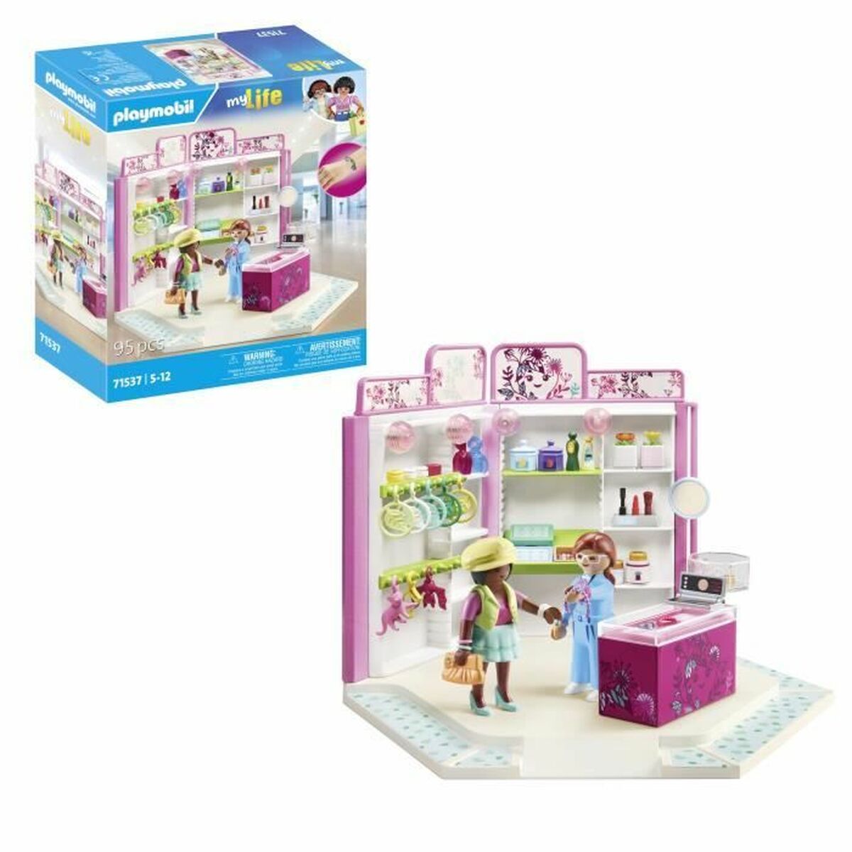 Playset Playmobil My Life 71537 Accessories Shop 95 Delar - 3