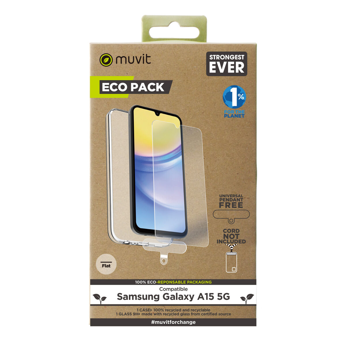 Fodral och Skydd för Mobiltelefon Muvit for Change Galaxy A15 5G Samsung Galaxy A14 5G