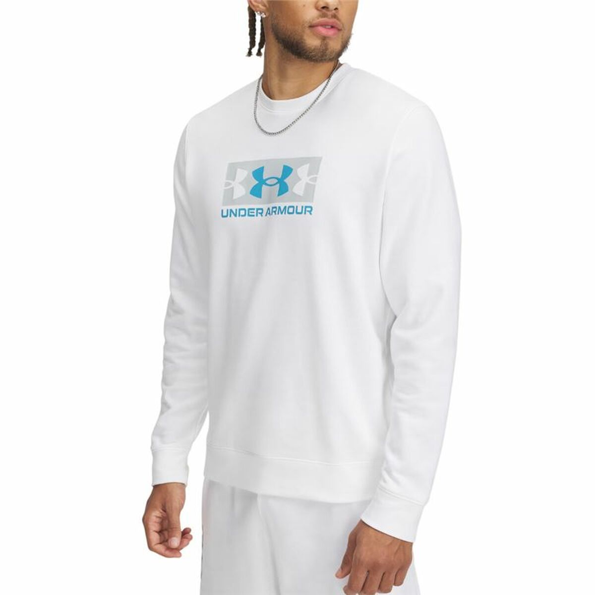 Tröja utan huva Herr Under Armour Rival Terry Logo Crew