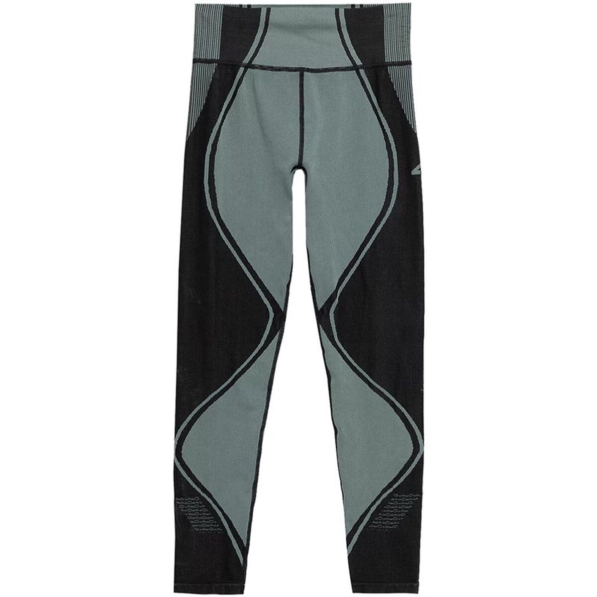 Sport-leggings, Dam 4F Functional Svart