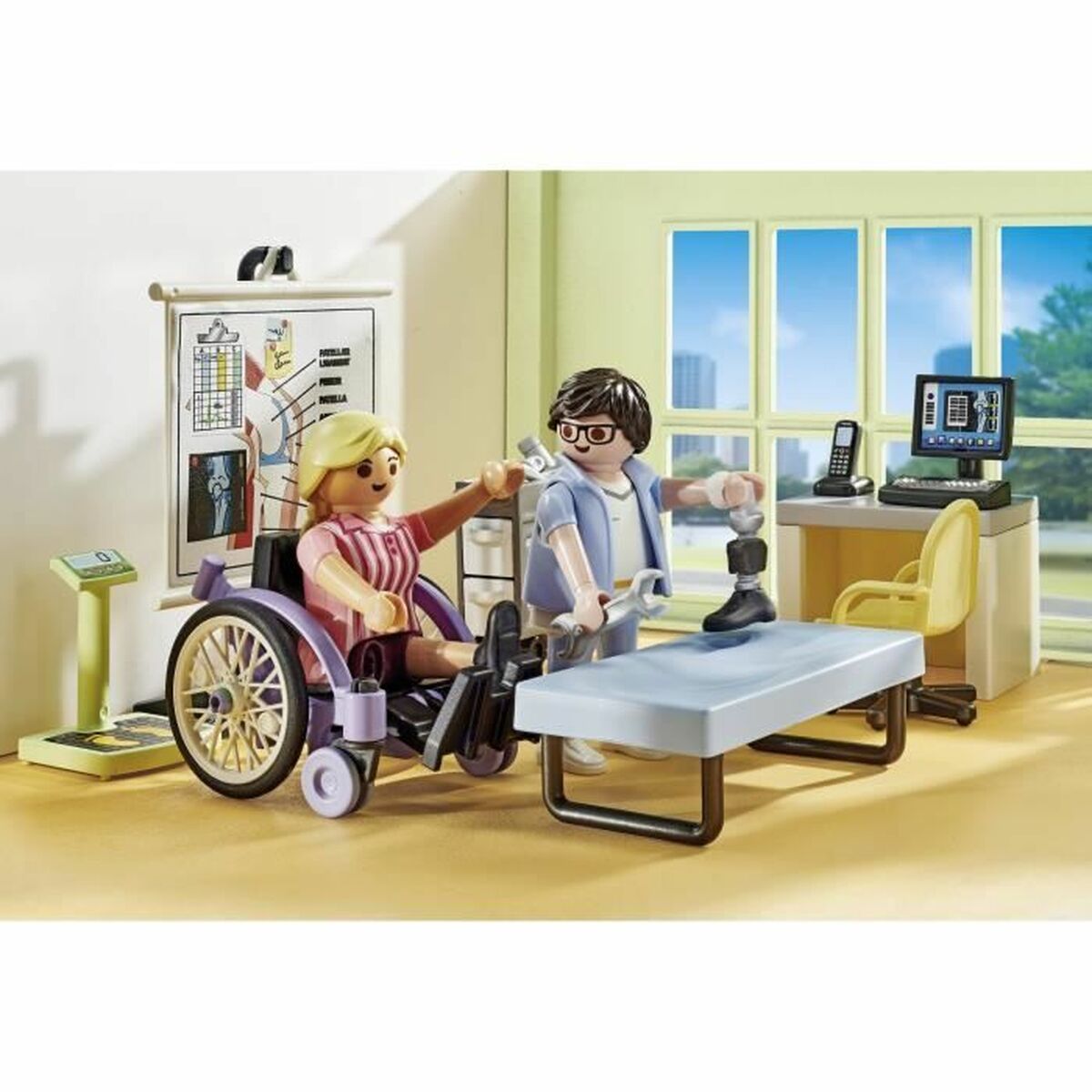 Playset Playmobil 71617 Physiotherapy Workshop - 3