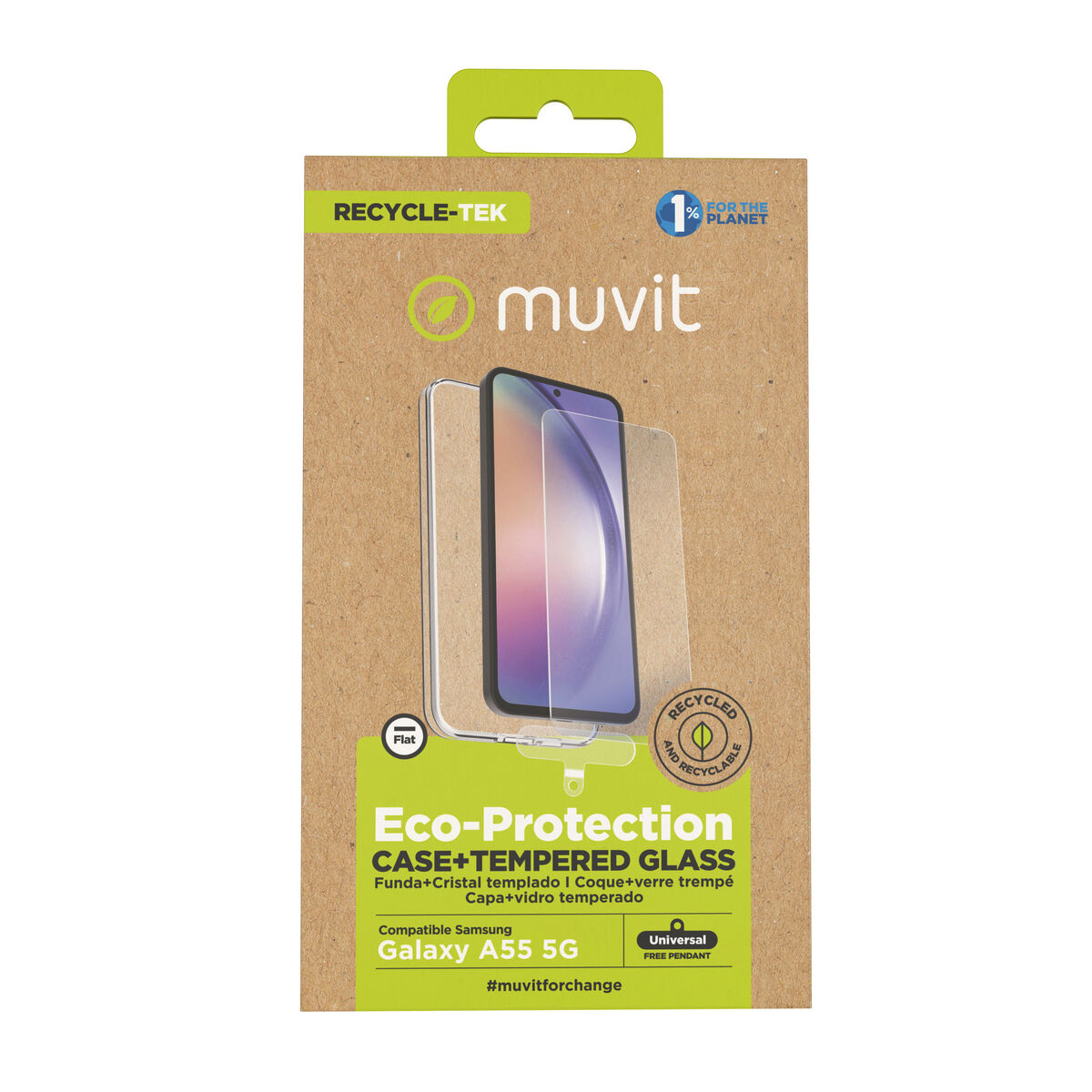 Fodral och Skydd för Mobiltelefon Muvit for Change Galaxy A55 5G Samsung Galaxy A56