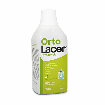 Munvatten Lacer Ortolacer Lime 500 ml Tandvård