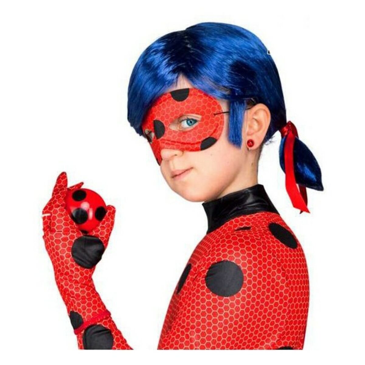 Maskeraddräkt för barn 231159 LadyBug 9–11 år - 2