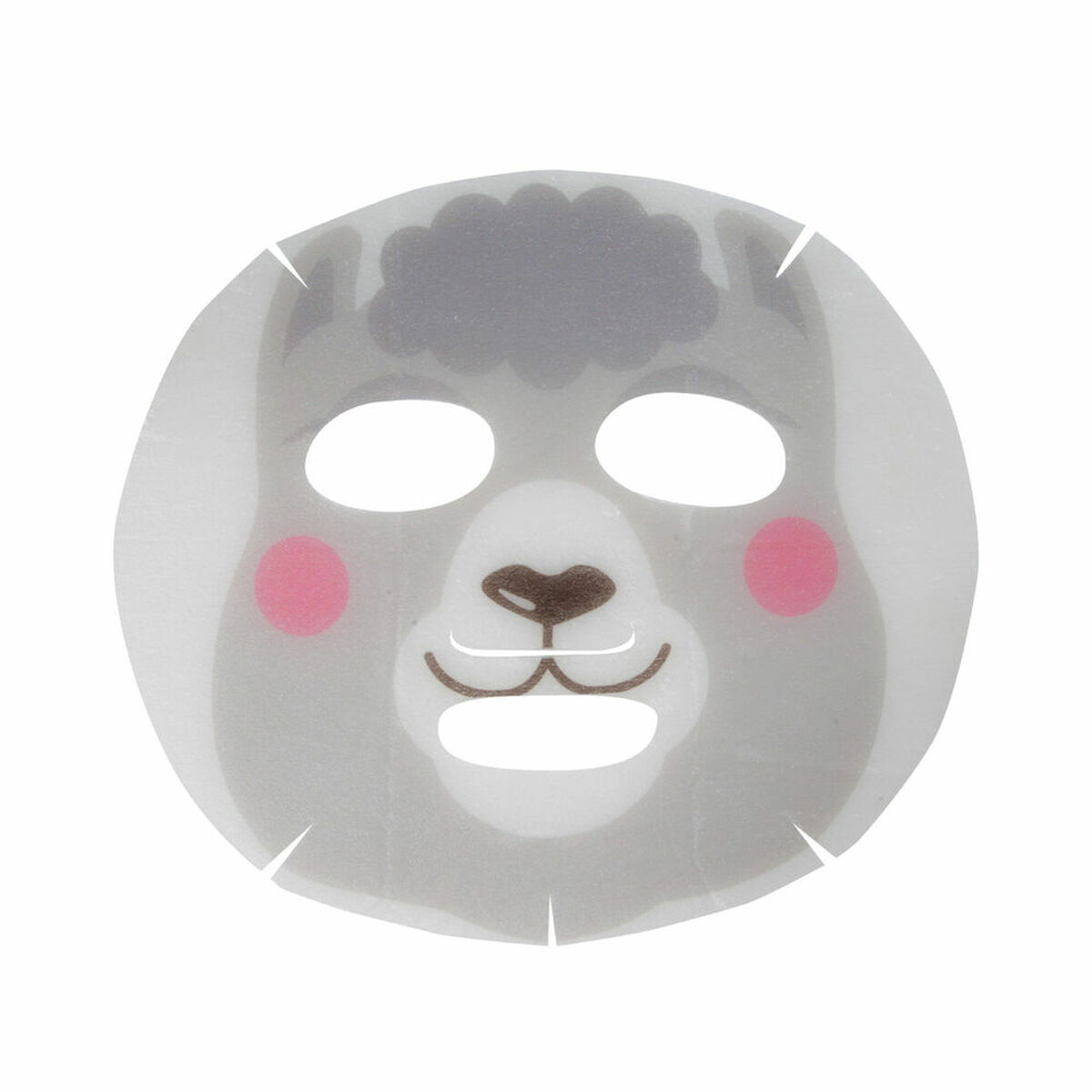 Ansiktsmask The Crème Shop Brighten Up, Skin! Llama (25 g) - 2
