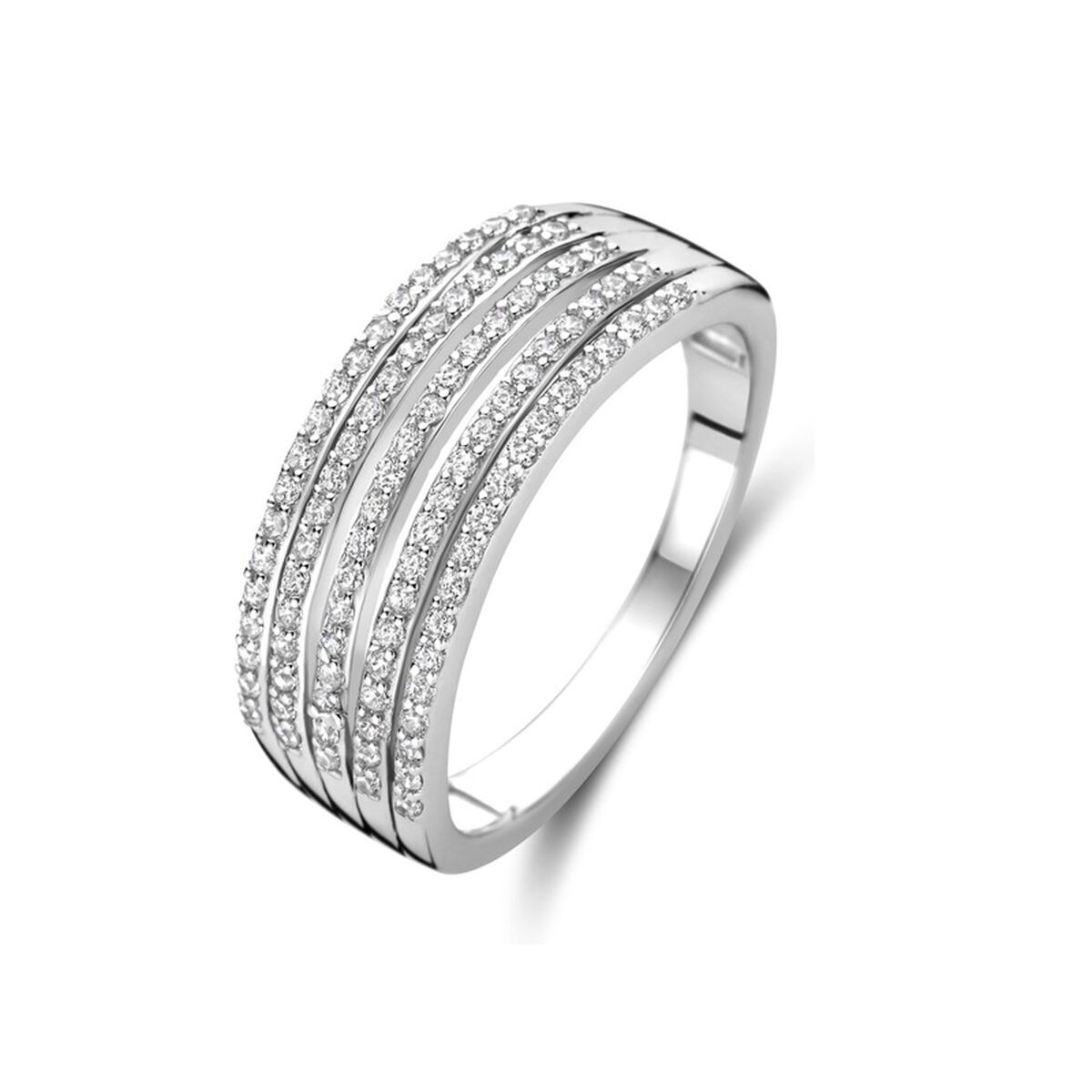 Damring New Bling 9NB-1428-56 16 Silvrig