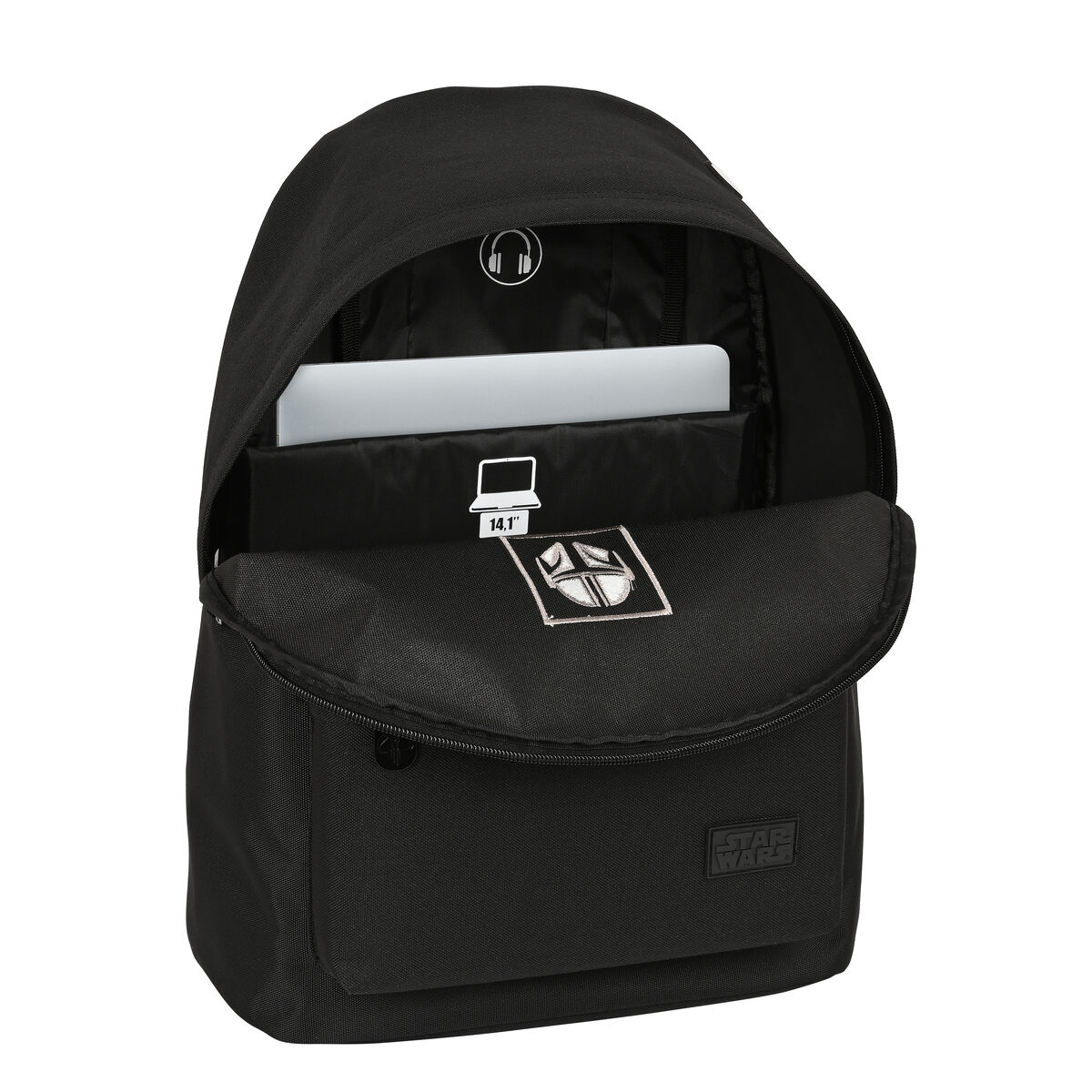 Laptopryggsäck The Mandalorian 14,1'' Svart - 2