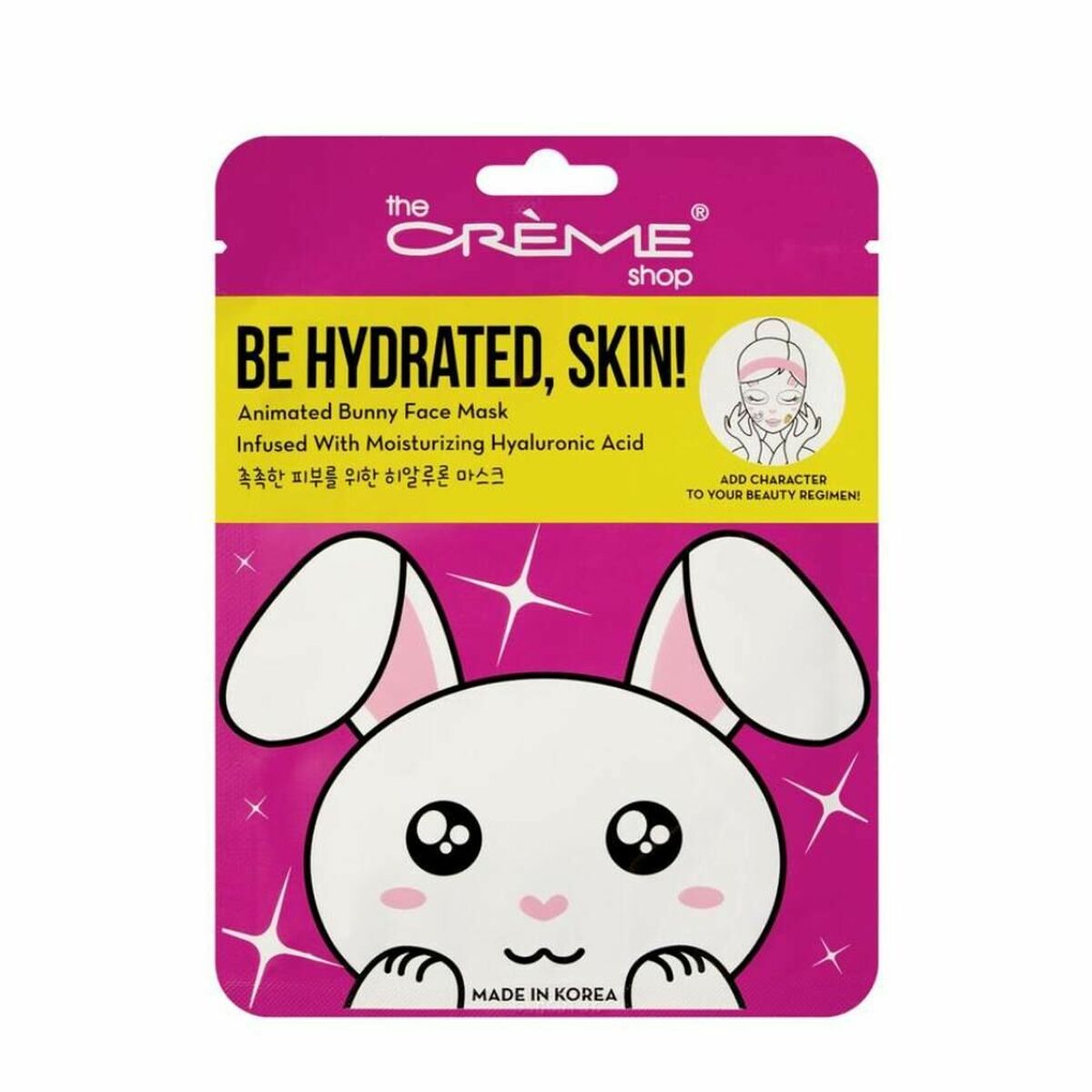 Ansiktsmask The Crème Shop Be Hydrated, Skin! Bunny (25 g)