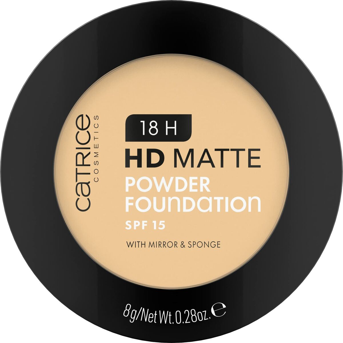 Basmakeup - pulver Catrice HD Matte Nº 015N Spf 15 8 g