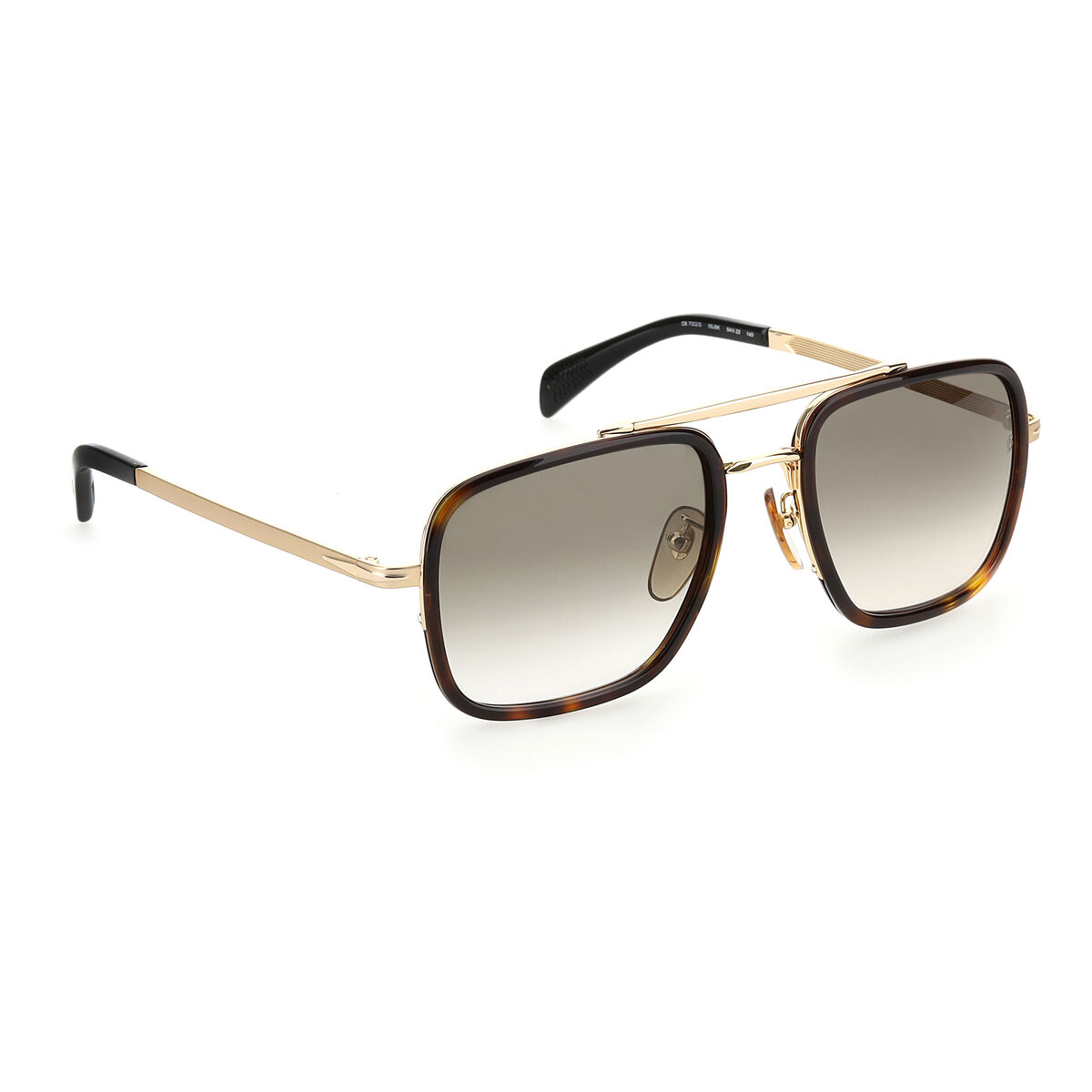 Herrsolglasögon David Beckham DB7002S06J9K Gyllene ø 54 mm - 3