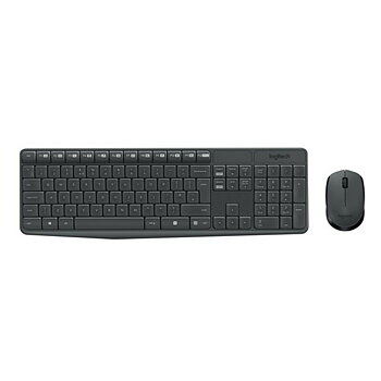Trådlöst Tangentbord och Mus Logitech 920-007919 Svart