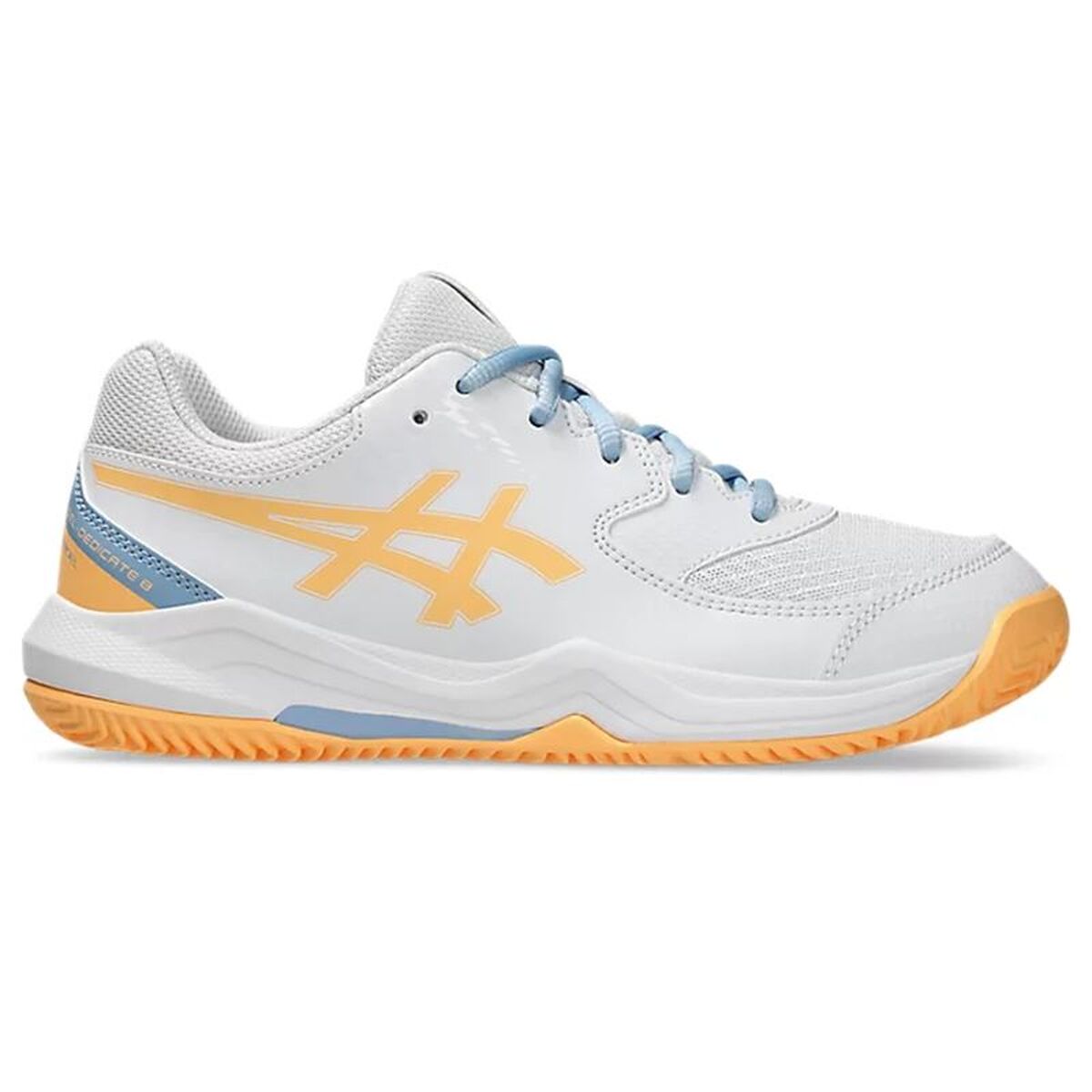 Padelskor, Barn Asics Gel-Dedicate 8 Padel Gs Vit