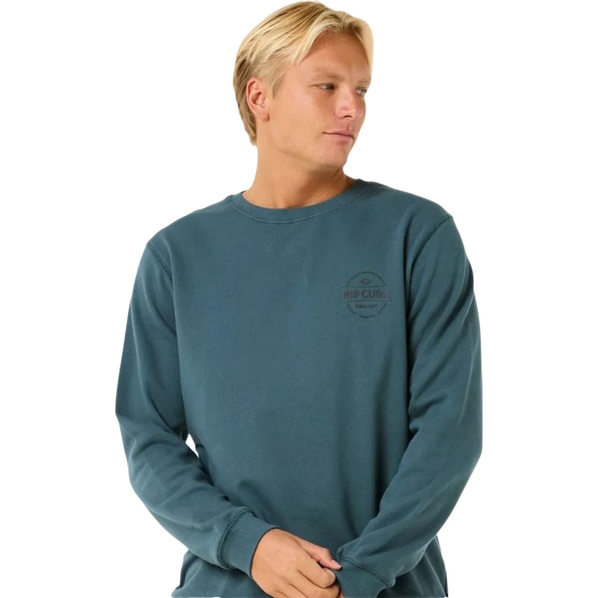 Tröja utan huva Herr Rip Curl Stapler Crew Blå