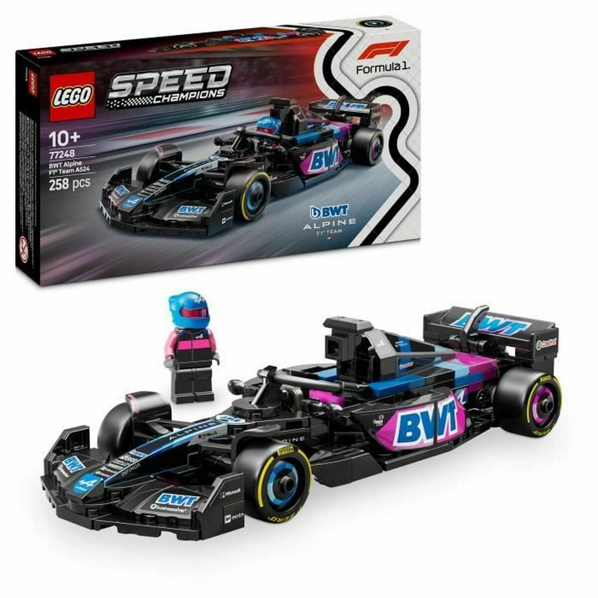 Byggsats Lego 77248 BWT Alpine Team A524 258 Delar