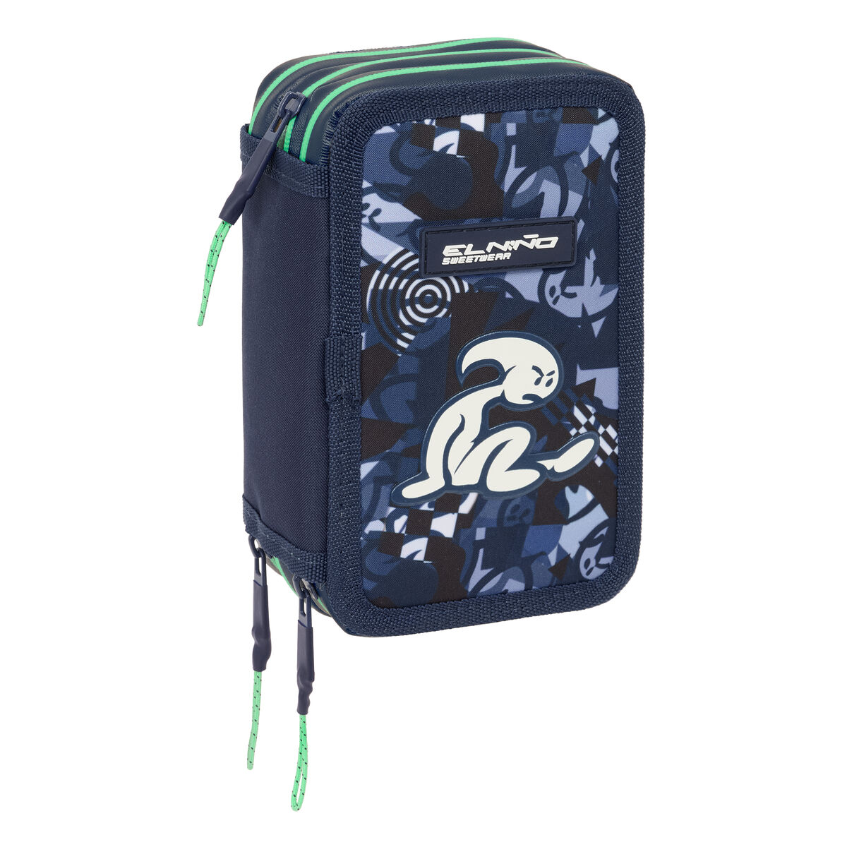 Bag El Niño Navy Marinblå 12,5 x 19,5 x 5,5 cm 37 Delar