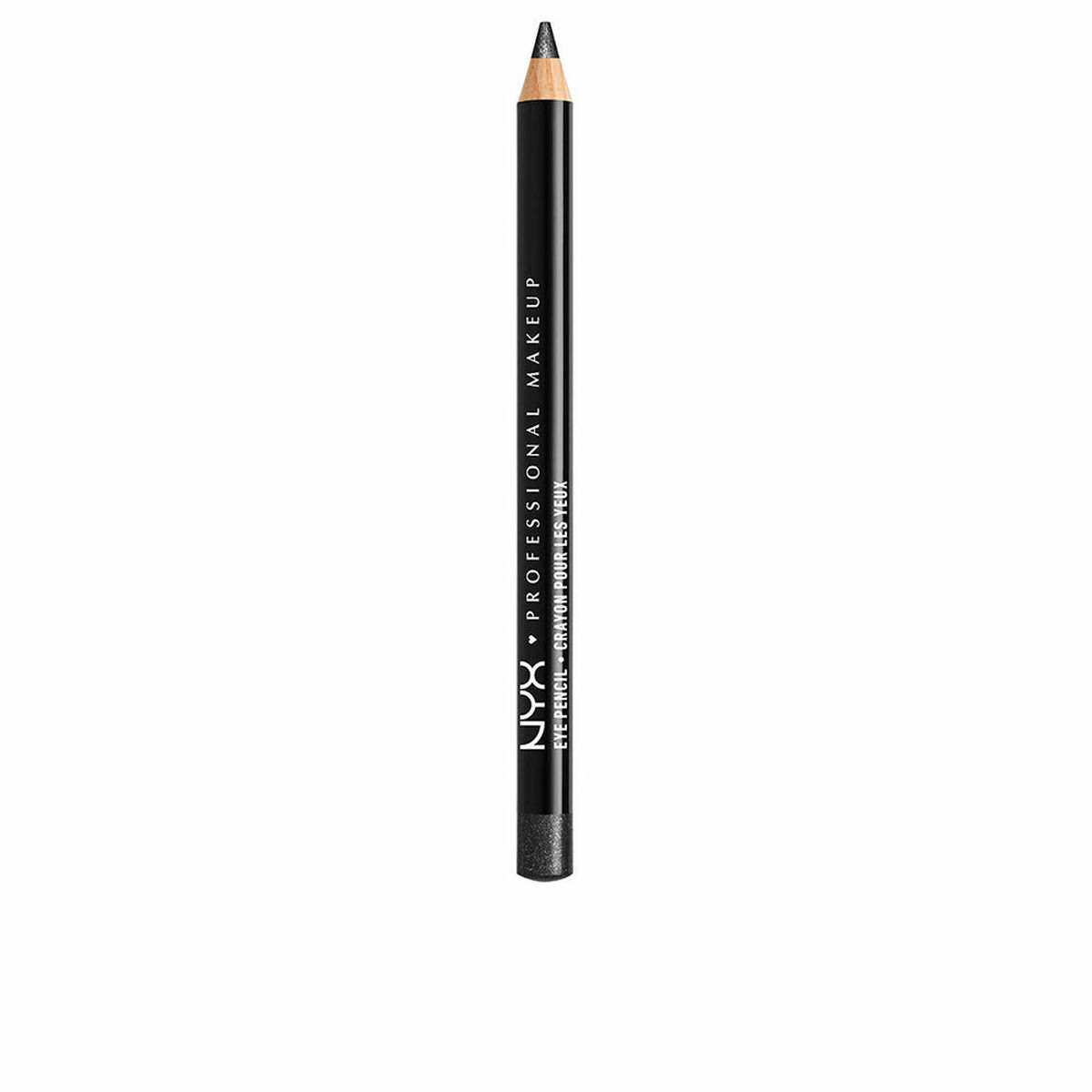 Ögonpenna NYX SLIM Svart Black shimmer 1,2 g