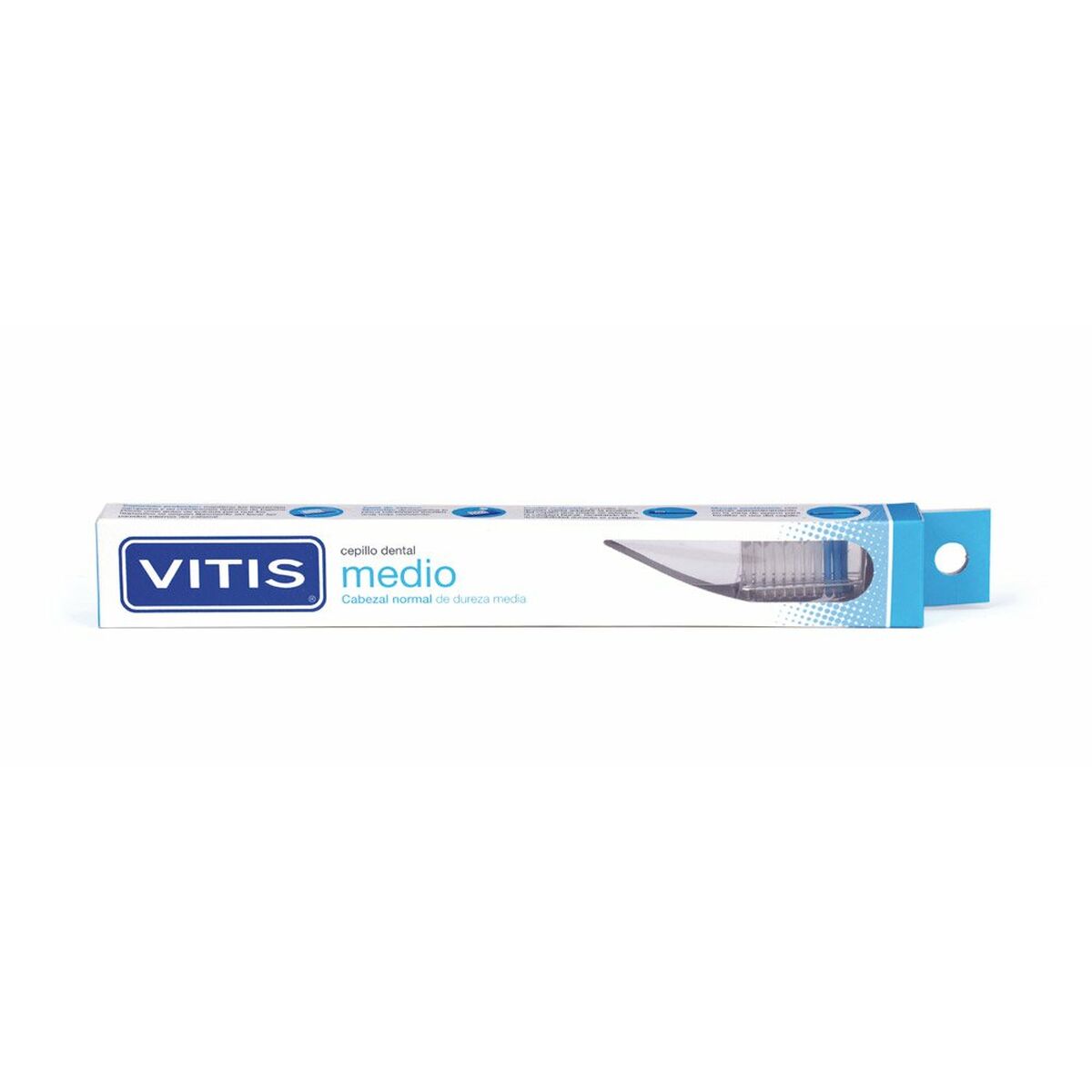 Tandborste Vitis   Medium Blå - 2