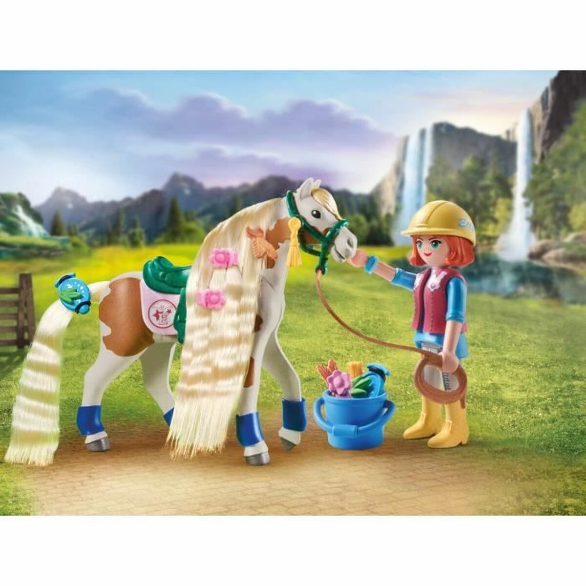Playset Playmobil 71639 Ellie with horse 33 Delar - 2