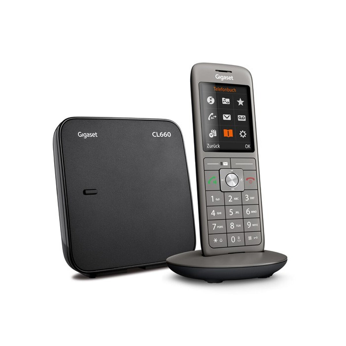 Trådlös Telefon Gigaset CL660A Duo Grå Antracitgrå - 2