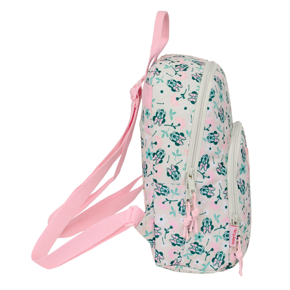 Ryggsäck Minnie Mouse Minty Rosa 25 x 30 x 13 cm - 2