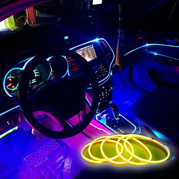 Neon ljus remsa OCC Motorsport 3 m Fiberoptik