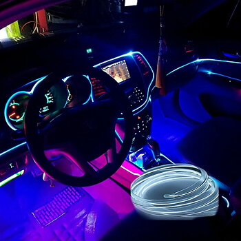 Neon ljus remsa OCC Motorsport 3 m Fiberoptik