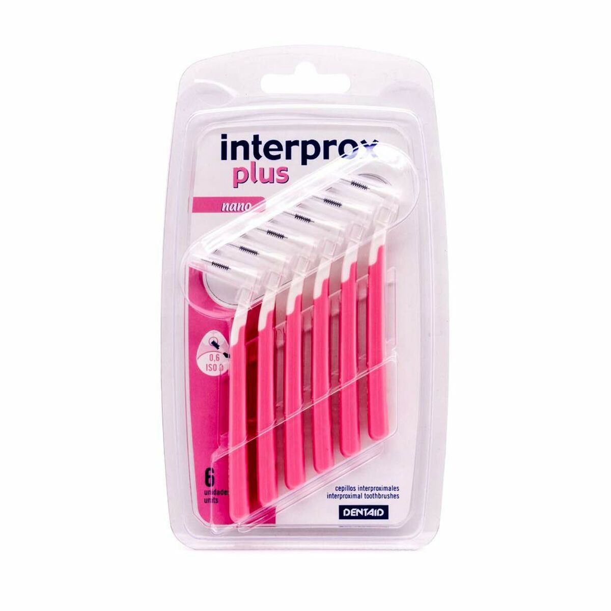 Interdentala borstar Interprox   0,6 mm Rosa (6 antal) - 2