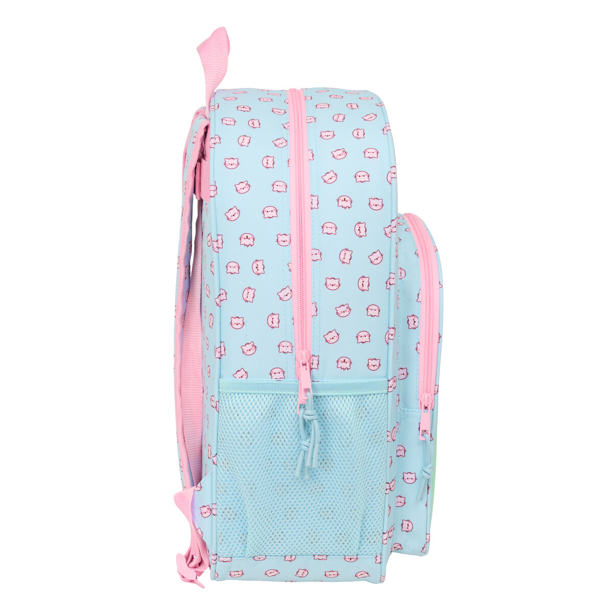 Ryggsäck Pembe The pink cat Multicolour 33 x 42 x 14 cm - 2