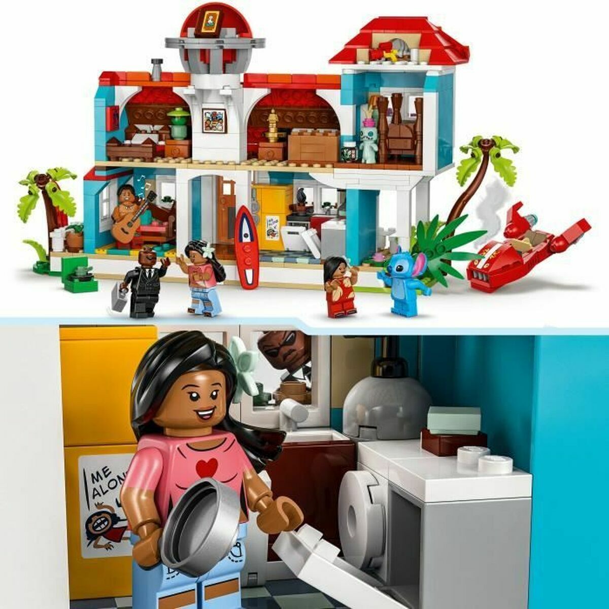 Byggsats Lego Disney Lilo & Stitch 43268 834 Delar - 3