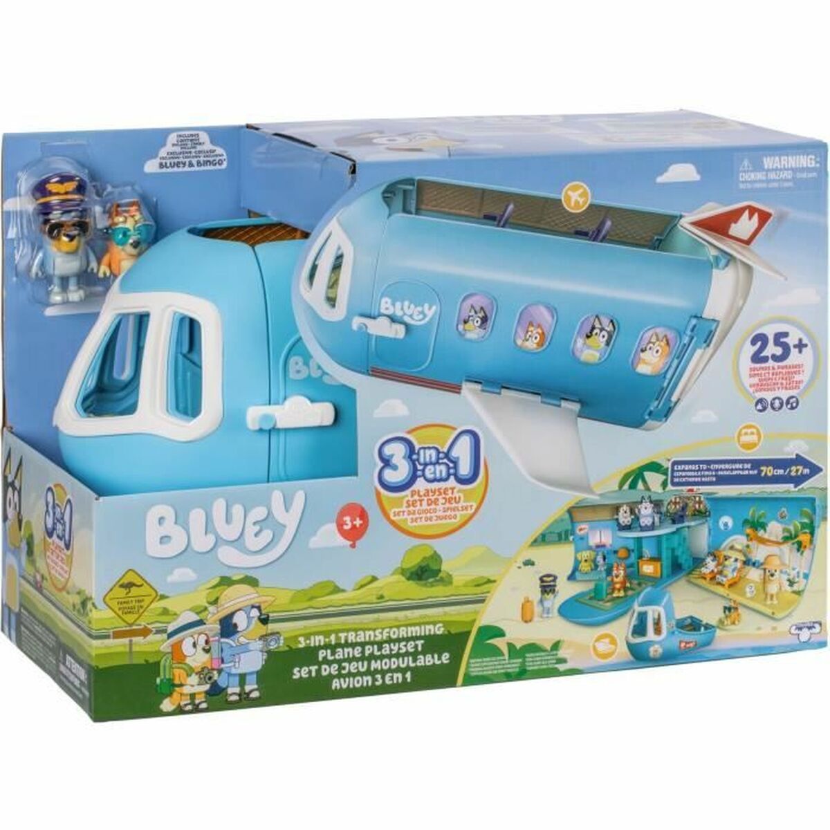 Playset Bluey Transforming Plane - 3