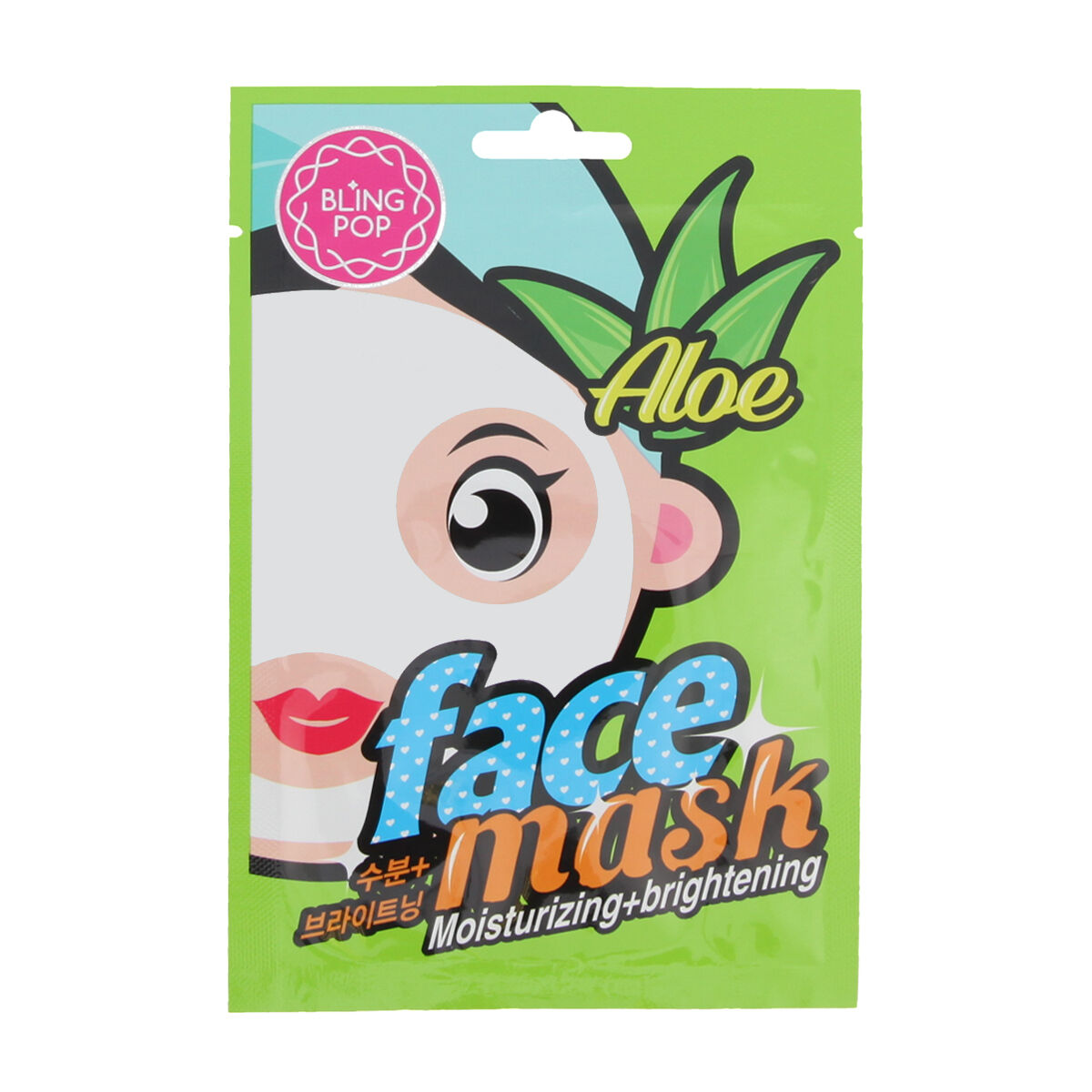 Ansiktsmask Bling Pop Moisturizing & Brightening 20 ml 1 antal