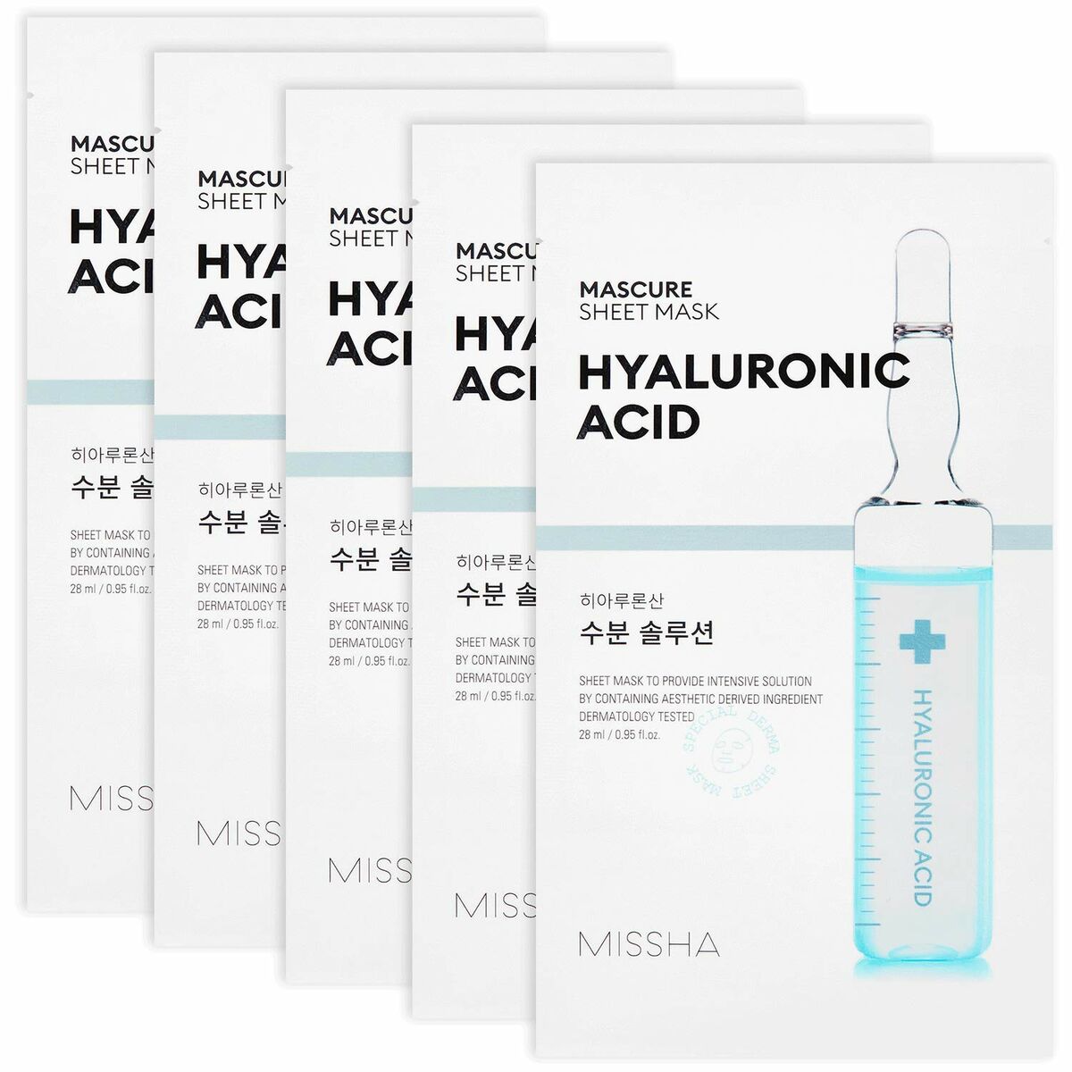 Ansiktsmask Missha Hyaluronic Acid 28 ml