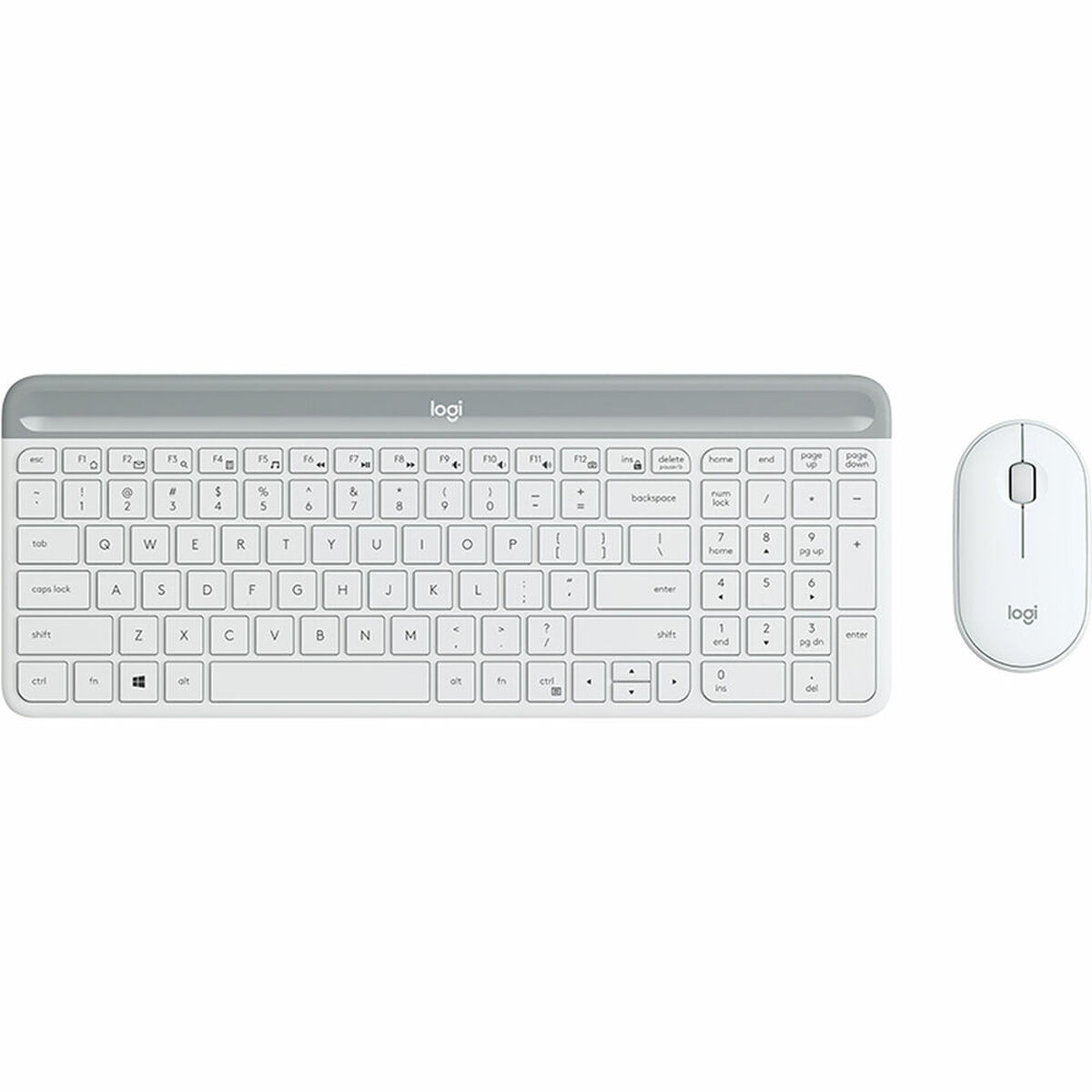 Trådlöst Tangentbord och Mus Logitech 920-009199 Qwerty Spanska spanska