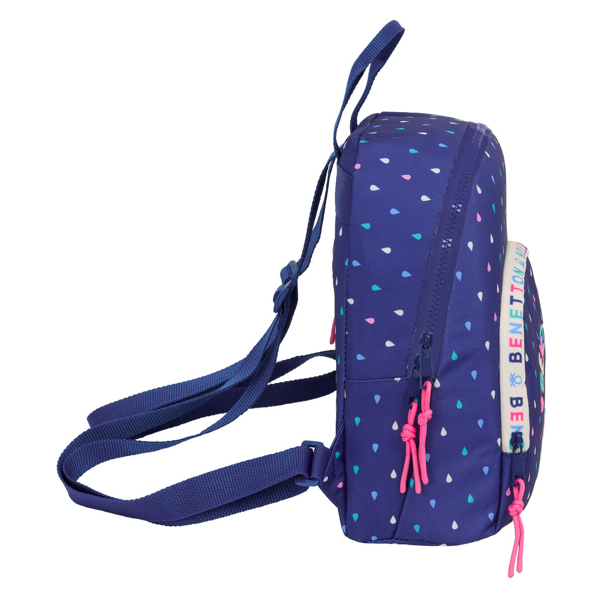 Ryggsäck Benetton Drop Multicolour 25 x 30 x 13 cm - 2