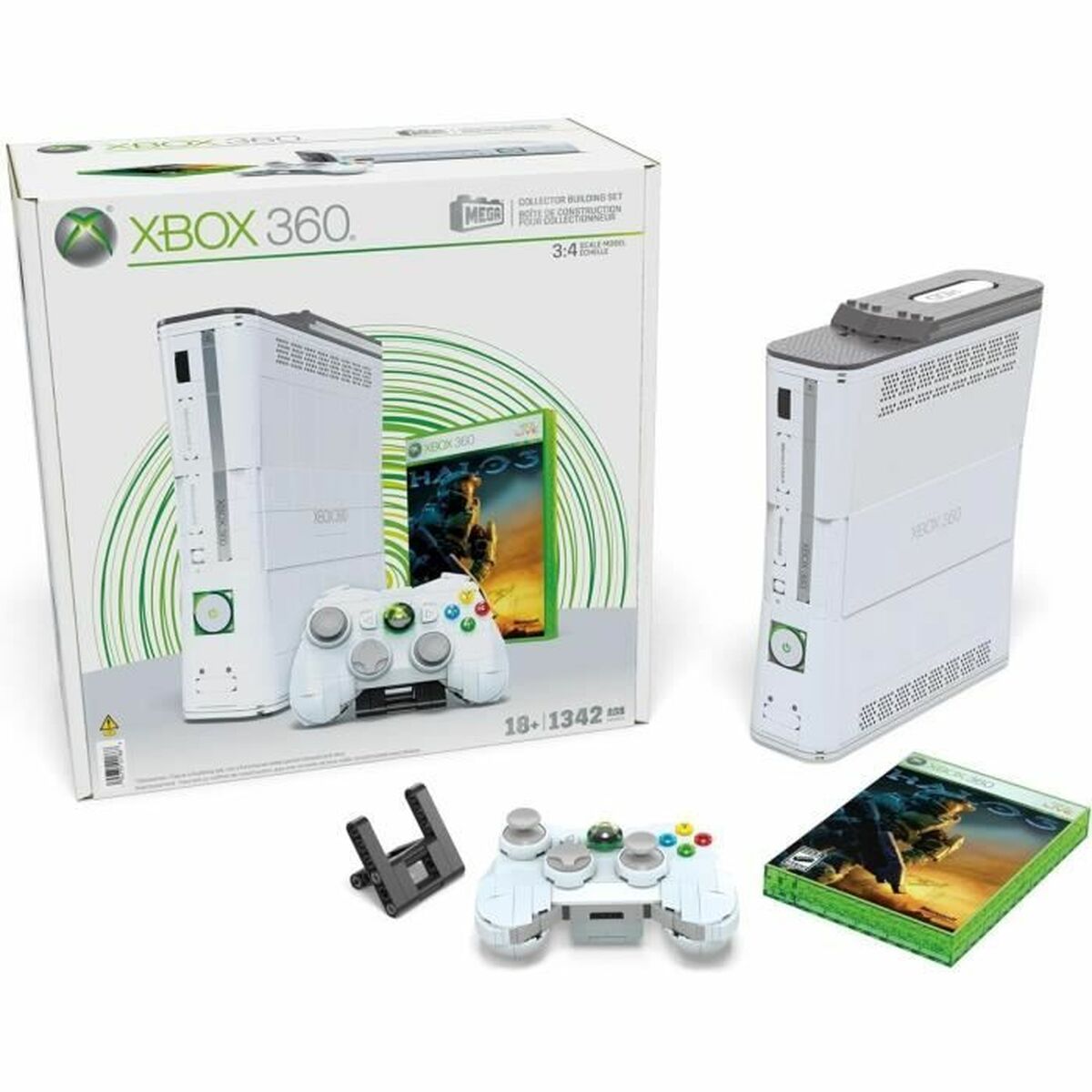 Byggsats MEGA BRANDS Xbox 360 1342 Delar