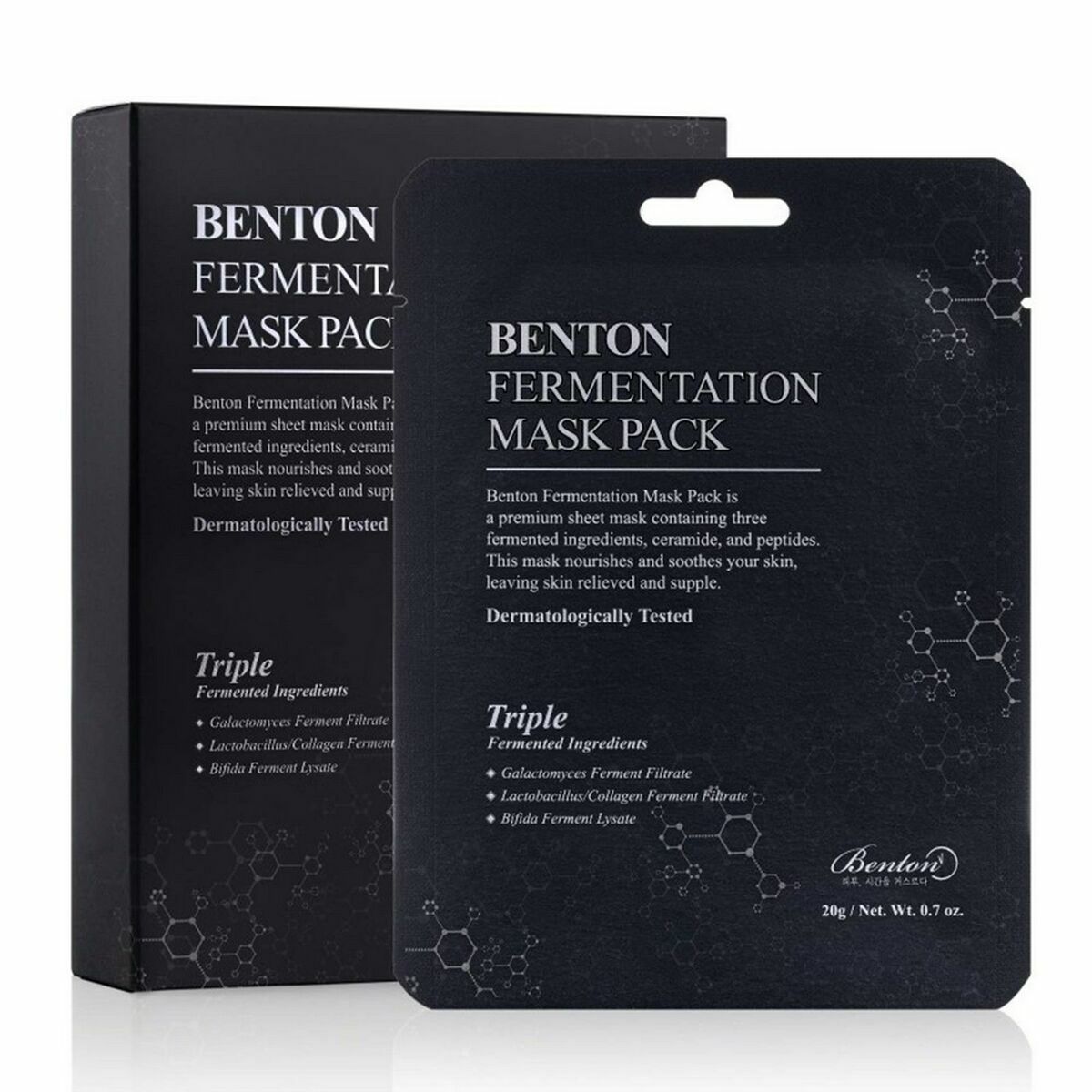 Fuktande ansiktsmask Benton Fermentation 20 g
