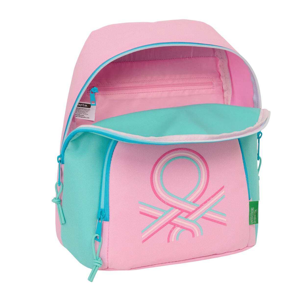 Ryggsäck Benetton Dolce Multicolour 25 x 30 x 13 cm - 2