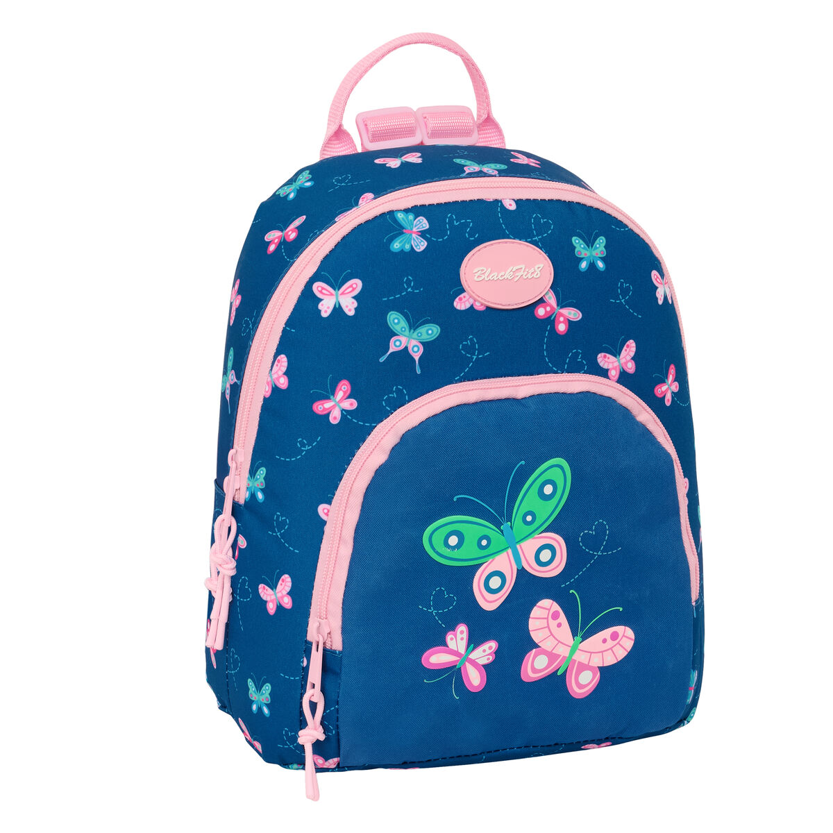 Ryggsäck BlackFit8 Mariposas Multicolour 25 x 30 x 13 cm