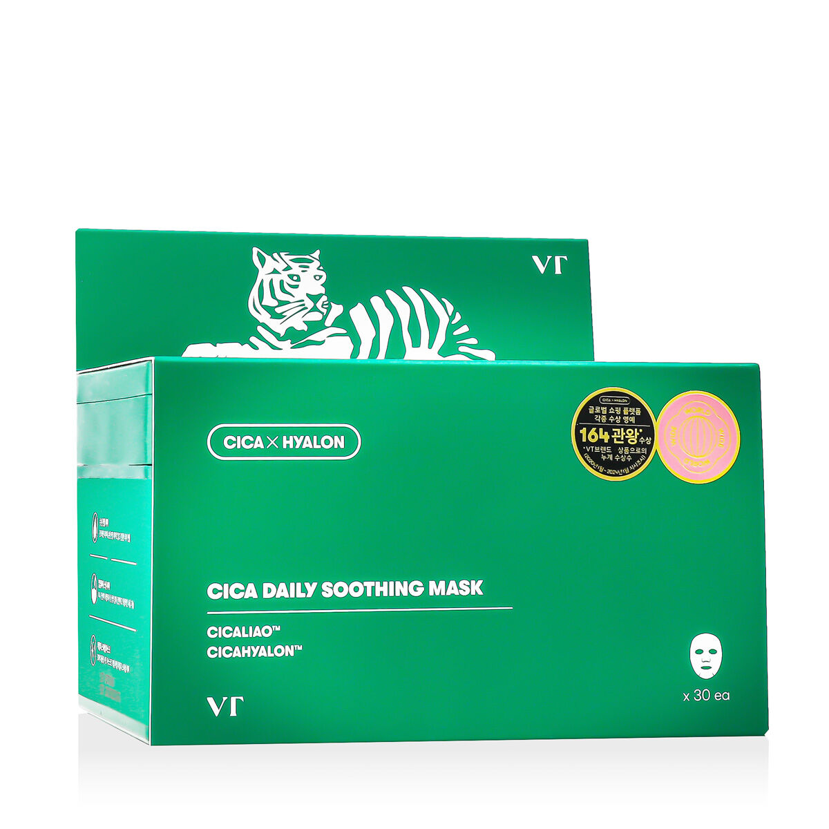 Fuktgivande Ansiktsmask VT Cosmetics Cica Care 30 antal