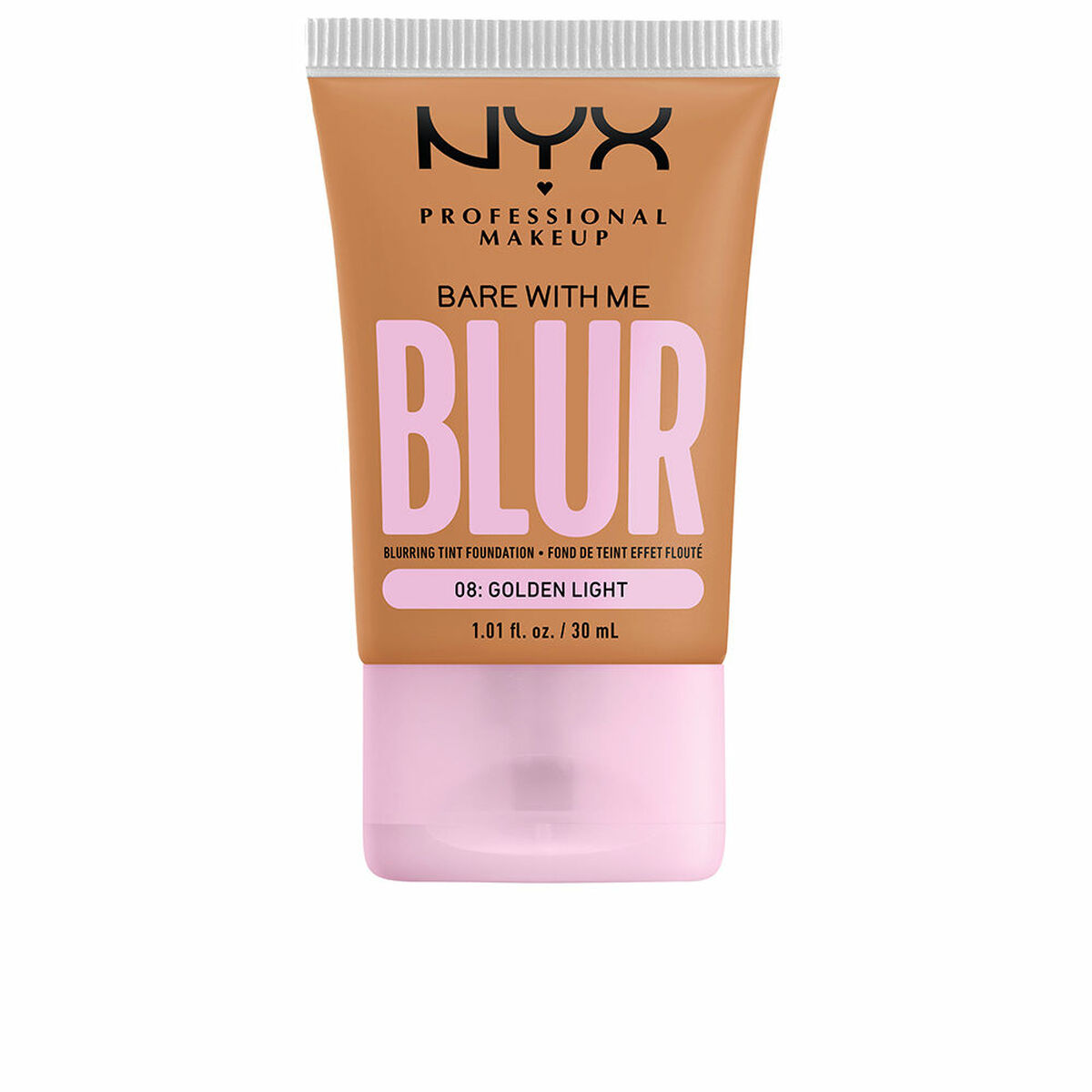 Flytande makeupbas NYX Bare With Me Blur Nº 08 Golden light Nº 08-Golden Light 30 ml
