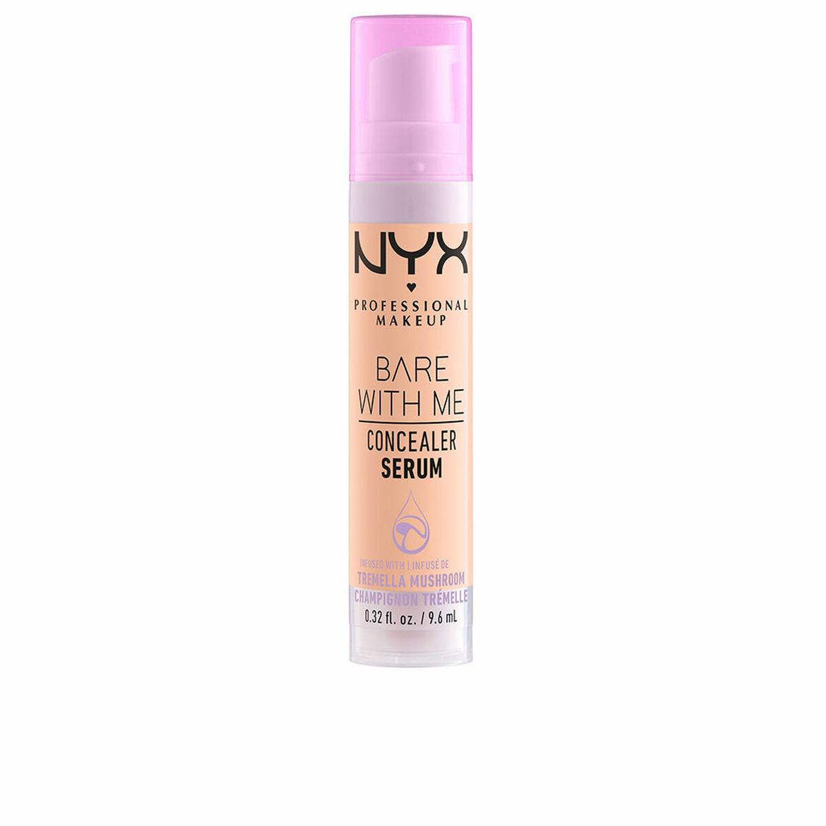 Concealer NYX Bare With Me Serum Medium vanilla 9,6 ml