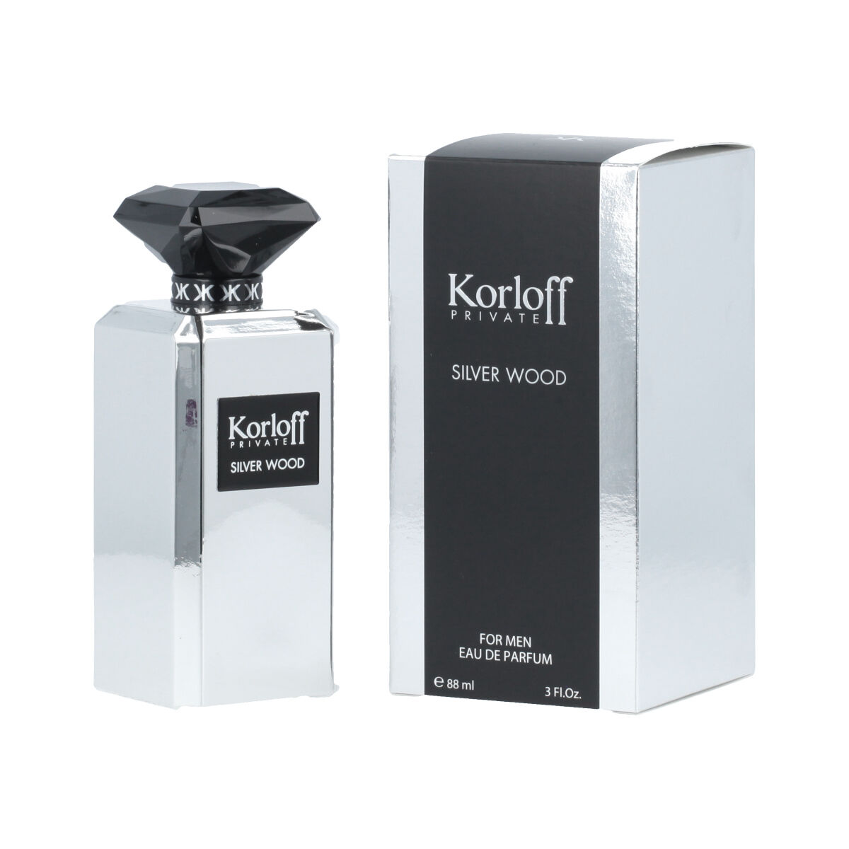 Parfym Herrar Korloff EDP Silver Wood (88 ml)