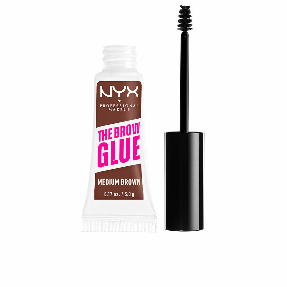 Ögonbryn färgade NYX THE BROW GLUE Brun 5 g
