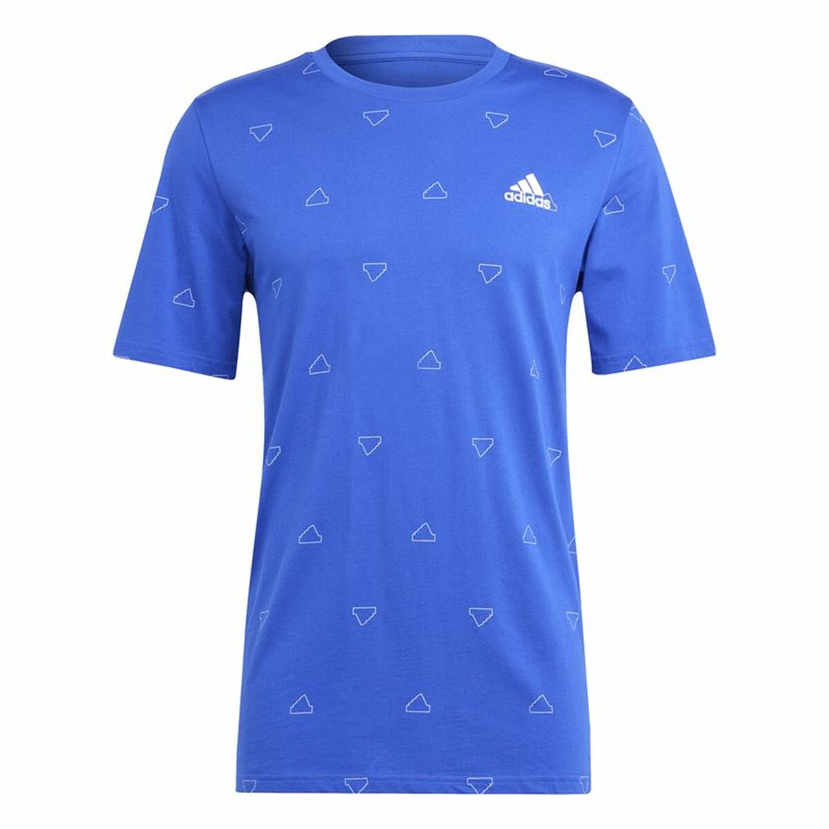 T-shirt med kortärm Herr Adidas Essentials Monogram
