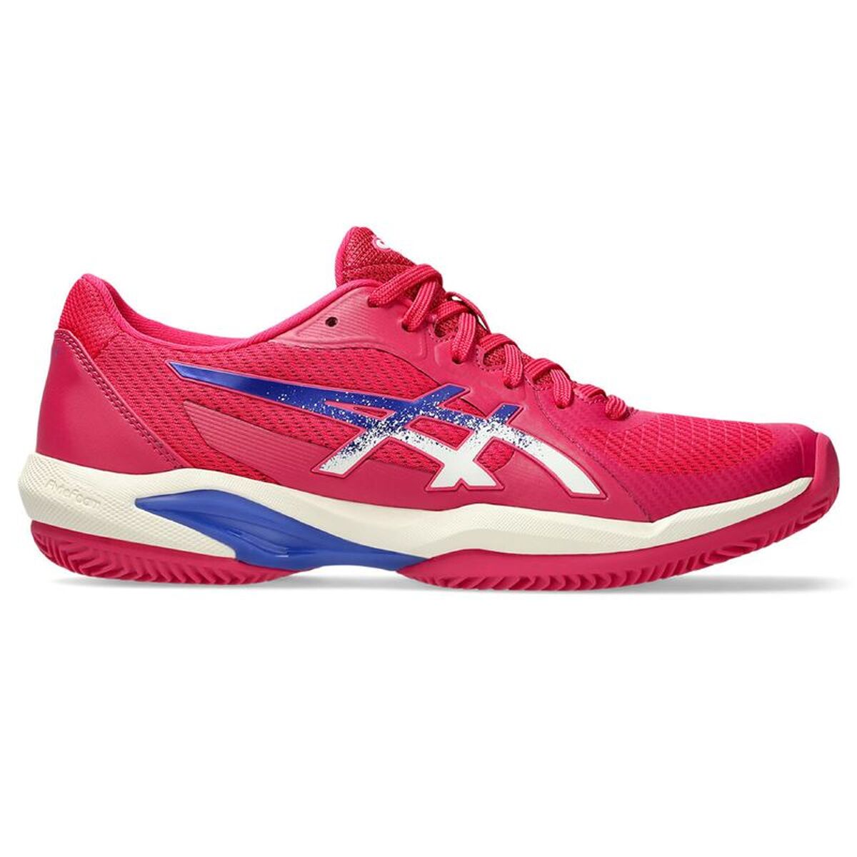 Tennisskor för damer Asics Solution Swift Ff 2 Clay Karmosinröd